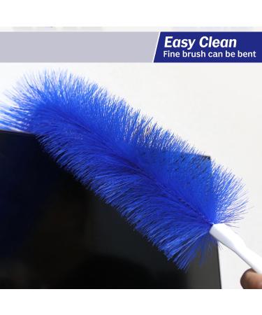 Cleaner 2PCS Flexible Radiator Cleaner Brush Fine Fibre Bendable Dusting Brush with Hangig Hole for Cleaning Cleaner - Buy Online on GoSupps.com