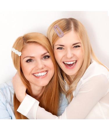 Melliex 14-Piece Pearl Hair Clip Set | Metal & Acrylic Resin Clips for Women & Girls - Perfect for Weddings & Daily Style - Buy Online on GoSupps.com