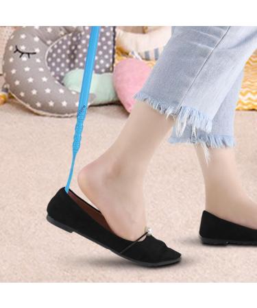 Ergonomic Long Handle Back Scratcher & Shoe Horn | Blue Itching Relief Tool - Buy Online on GoSupps.com