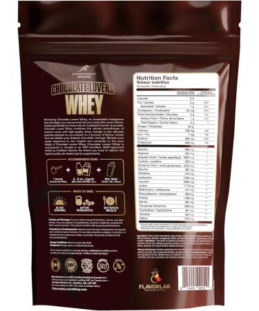 CONFIDENT SPORTS CHOCOLATE LOVERS WHEY 100% Pure Whey Protein 20g of delicious protein per serving CHOCOLATE MINT - 2 Pound 30 Servings - Buy Online on GoSupps.com