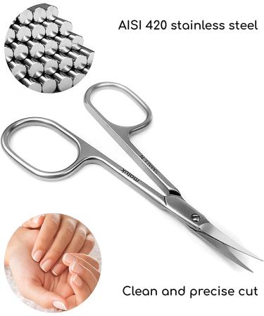 Maluk Professional Small Cuticle Scissors - Precision Beauty Tool - Buy Online on GoSupps.com