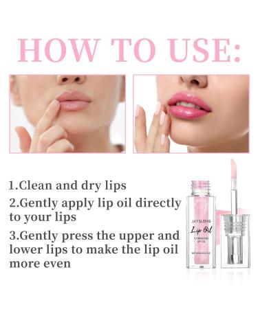 Color Changing Lip Oil - Hydrating Stain & Moisturizing Balm - Plumping Pink Lip Gloss for Women - Long Lasting Non-Sticky Care - 1PC - Buy Online on GoSupps.com