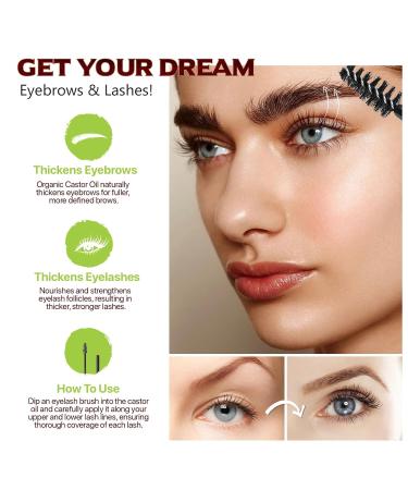 Organic Castor Oil for Hair Growth & Moisturizing | All Natural Jamaican Black Castor Oil 2.02 Fl Oz - Best Hair & Skin Care Treatment - Buy Online on GoSupps.com