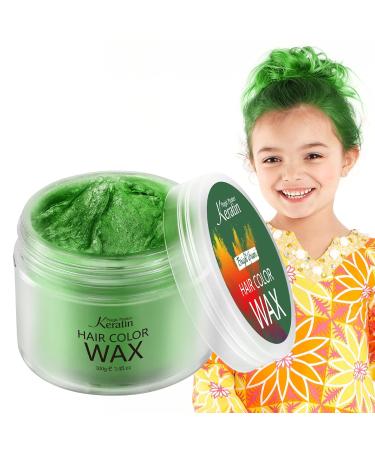 Buy Magic Master Hair Color Wax - Emerald Green | Temporary Keratin Hairstyle for Men & Women - Perfect for Parties & Cosplay - Buy Online on GoSupps.com