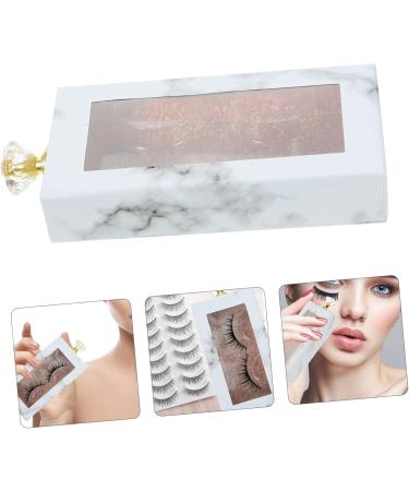 Bo te De Rangement Pour Faux Avec Poign e Organisateur De Tiroir Transparent Pour Artificiels Pratique Pour Voyage Et Stockage - Buy Online on GoSupps.com