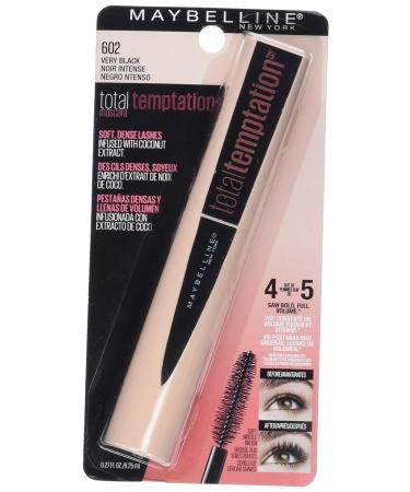 Maybelline New York Total Temptation Washable Mascara - Very Black - 0.27 fl. oz - Buy Online on GoSupps.com