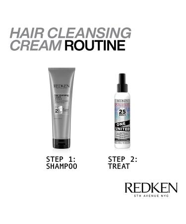 Redken Detox Hair Cleansing Cream Clarifying Shampoo 1.7 Fl Oz | Removes Buildup & Strengthens Hair Cuticle - All Hair Types - Buy Online on GoSupps.com