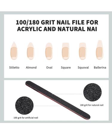 WSYUB 16pcs Nail Files & Buffers Kit for Professional Manicure - Nail Care Buffer Block Tools - Buy Online on GoSupps.com