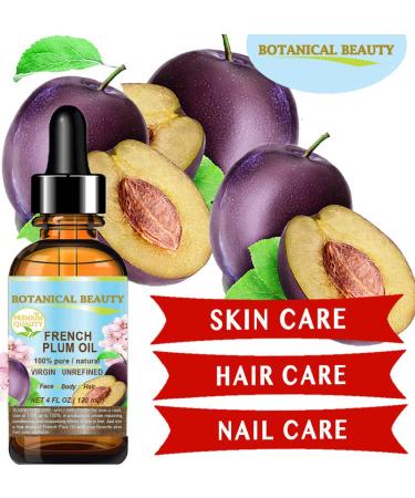 PLUM OIL French 100% Pure Cold Pressed Carrier Oil for Face, Hair, and Body - 1 Fl Oz - Buy Online on GoSupps.com