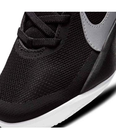 Nike Unisex Kids Team Hustle D 10 Gs Gymnastics Shoes - Black Metallic Silver Volt White | Size 36 EU | International Shipping Available - Buy Online on GoSupps.com