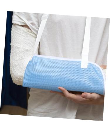 Healvian Children's Arm Sling Suspenders for Kids Shoulder Sling for Torn Rotator Cuff Arm Sling for Kids 60X30CM Sky-blue - Buy Online on GoSupps.com