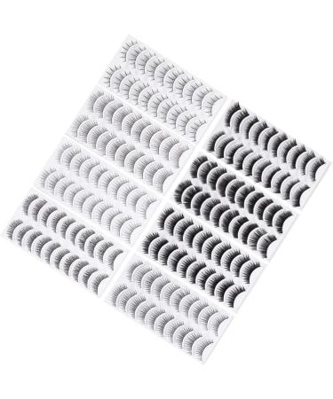 Angoily 80 Pairs Eyelashes Extension Kit False Eyelashes with Glue Beauty Fake Eyelashes Eyelash Glue Faux Eyelashes False Eyelashes Magnetic Stick on Eyelashes Fake Lashes Hardcore - Buy Online on GoSupps.com