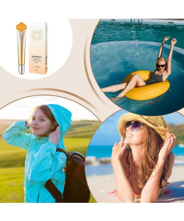  Mimoqk Face Sunscreen Sunblock Lotion Spf50+ Blend Defends Skin Against Uv Hydrates Brightens Waterproof Finish Enriched Formula Refines Allure Sun Cream for Summer Outdoor Fun - Buy Online on GoSupps.com