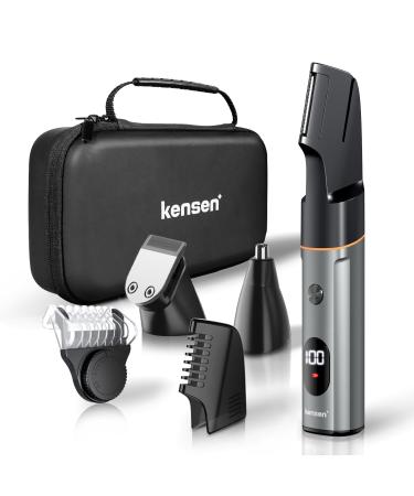 Kensen Intimrasierer man 3 in 1 body razor men razor men's intimate area body razor men waterproof body trimmer men wet dry armpit armpits bars back gray - Buy Online on GoSupps.com