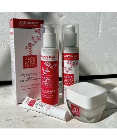  Hada Labo Tokyo Hada Labo Tokyo - Day and Night Smoothing Eye Cream with Hyaluronic Acid Silk Tree Extract and Caffeine 18-39 Years 15ml Tube (Pack of 1) - Buy Online on GoSupps.com