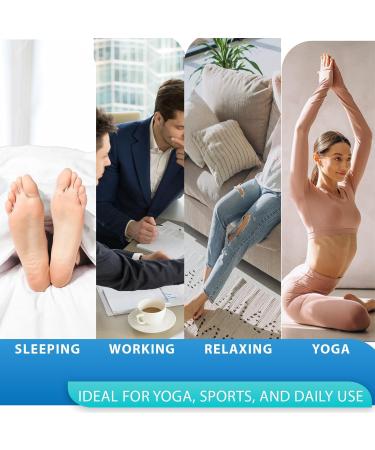 Toe Spacers for Overlapping Toes | Gel Big Toe Separators for Bunion Relief | Orthopedic Correctors | One Size Fits All - Pack of 2 - Buy Online on GoSupps.com