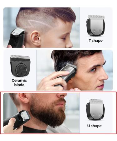GLAKER Hair Clipper Blade - U Shape Replacement for HC2022 | Versatile Hair Trimmers for Men - Buy Online on GoSupps.com