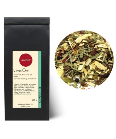 Quertee Quertee - Herbal Tea - "Lemon Chai" - Fine cinnamon with a lime flavor - With lemongrass (250 g)