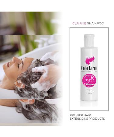 CoCo La Rue RUE Shampoo- Clarify and Thicken Your Hair- Paraben & Sulfate Free- Soft and Wonderful Color- Treated Hair from Root to Tip -Luxury Haircare Shampoo- 8oz Shampoo (1-Pack) - Buy Online on GoSupps.com