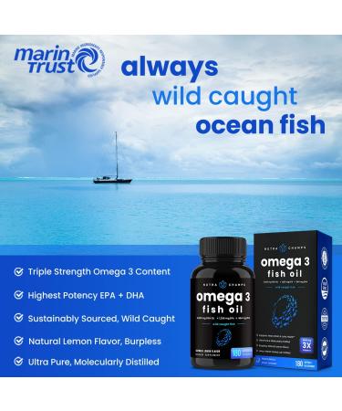 NutraChamps Magnesium Zinc & Vitamin D3 Capsules and Omega 3 Fish Oil Capsules 2 Pack Bundle - Buy Online on GoSupps.com