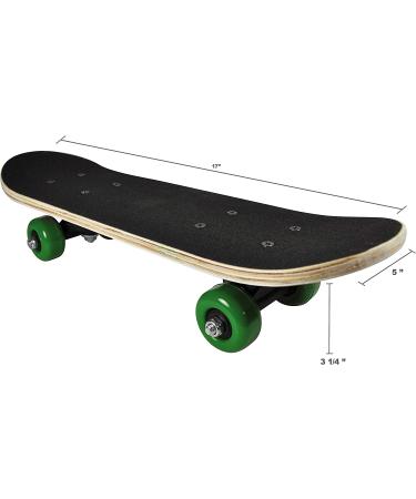 Rude Boyz Kids Beginner Skateboard - Mini Wooden Cruiser Board for Boys & Girls 3-5 Years - Cheeseburger Design, 17 Deck, 54mm Wheels - Lightweight, Safe & Durable - Buy Online on GoSupps.com