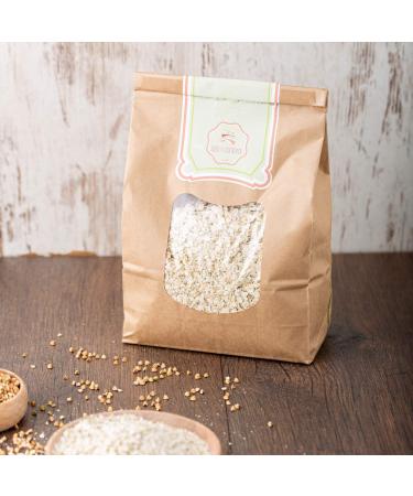 Organic Buckwheat Flakes 2.0 kg | Whole Grain | Eco-Friendly & Plastic-Free Packaging | sssundclever.de - Buy Online on GoSupps.com
