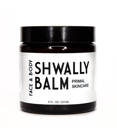 Shwally Tallow & Calendula Face & Body Balm - Paleo & Primal Tallow Moisturizer - 100% Grass Fed Tallow  Avocado & Olive Oils With Calendula Flowers - Rich in Vitamin A  K  D & E - All-Purpose Tallow Skin Care - 4 Oz (Or...