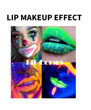 BonnieStore 12Pcs UV Glow Neon Cake Paint - 12 Neon Colors Hydra Eye Liner for Blacklight Luminous Makeup - Perfect for Halloween, Parties, and Clubs - Buy Online on GoSupps.com