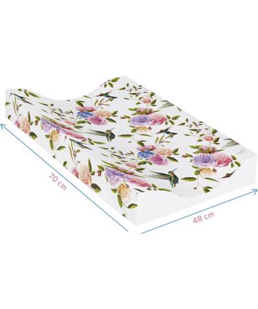 Colibri Soft Base Newborn Baby Changing Mat with Raised Edges 48x70 cm - Easy and Safe Diaper Changing Experience - Buy Online on GoSupps.com