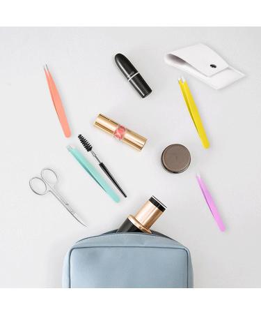KHIRY Tweezers Set 6-Piece Precision Tweezers Set Stainless Tweezers Eyebrow Plucking for Face Care for Plucking Eyebrows - Buy Online on GoSupps.com