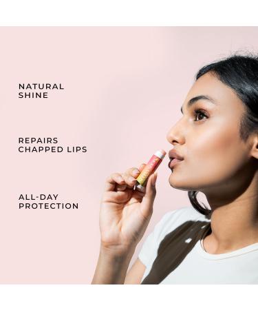 Guava Lip Balm Hydrating for Dry Lips - Natural Lip Moisturizer with Beeswax Squalane & Castor Oil Protects Lip Barrier Lip Care for Chapped Lips Lip Repair - 0.15 Fl oz Guava Small - Buy Online on GoSupps.com