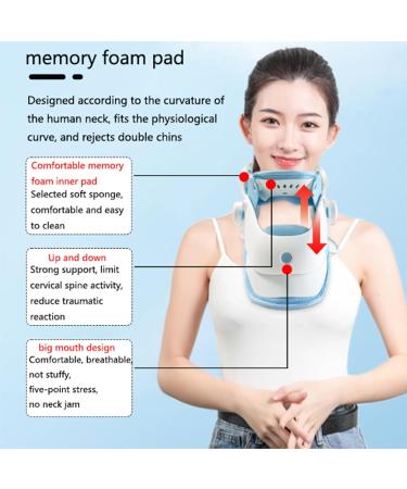 LEgdor Neck Traction Device - Neck Stretcher - Cervical Traction Device - Neck & Shoulder Pain Relief - Stretcher Collar for Improved Spine Alignment - Buy Online on GoSupps.com