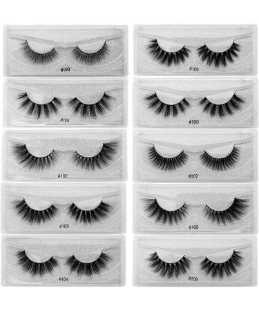 UAMOU Messy Eyelashes 3d Mink Lashes Mink Eyelashes Natural Soft cilios False Eyelashes Make up False Lashes In Bulk Cheerfully (Color : 100 PAIRS PINK) - Buy Online on GoSupps.com