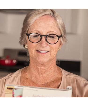 Gamma Ray Reading Glasses 4-Pack - Spring Hinge Round Lightweight Readers 4.00x - Buy Online on GoSupps.com