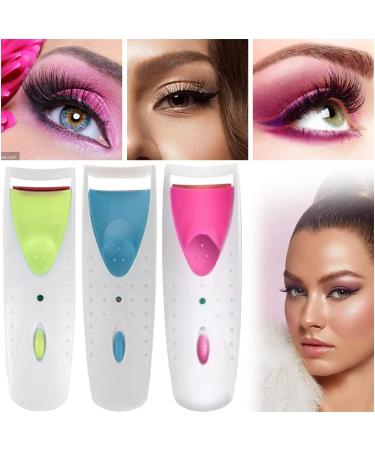 PEMXSWA 1 PC Electric Lash Curler with Silicone Heating Pads Professional Heated Eyelash Curler with Silicone Refill Pad Curling Tool for Women Long Lasting - Buy Online on GoSupps.com