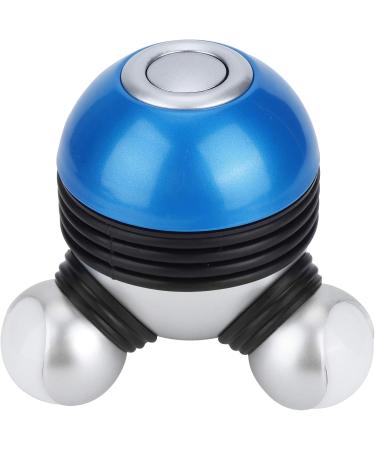 Portable Mini Handheld Body Massager - LED Light Vibration Relief for Head Neck & Legs (Blue) - Shop Internationally - Buy Online on GoSupps.com