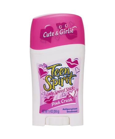 Teen Spirit Anti-Perspirant Deodorant Stick Pink Crush 1.40 oz (Pack of 6) Pink Crush 1.4 Ounce (Pack of 6)