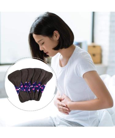 Healifty Reusable Cloth Menstrual Pads | Incontinence Pads 6pcs with Storage Bag | Washable Panty Liners | Eco-Friendly & Comfortable - Buy Online on GoSupps.com