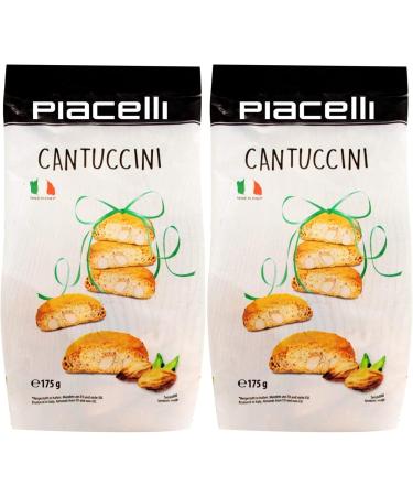 Piacelli Cantuccini Almond Biscotti - Pack of 2 x175g