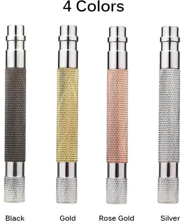 Xiaoxin Stainless Steel Shaving Handle | Double Edge Safety Razor Replacement | Manual Mustache Remover Accessories | Premium Silver Shaver Handle - Buy Online on GoSupps.com