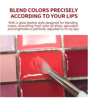  G n rique Lip Color Palette Hydrating Lipstick Collection Moisturizing Glossy Finish Multi-Shade Makeup Set Compact Mirror Case Featuring Mild Ingredients 12 Colours - Buy Online on GoSupps.com