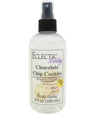 Chocolate Chip Cookies Body Spray (Double Strength) 8 ounces Body Mist for Women with Clean Light & Gentle Fragrance Long Lasting Perfume with Comforting Scent for Men & Women Cologne with Soft Double Strength 8 Fluid Ounces