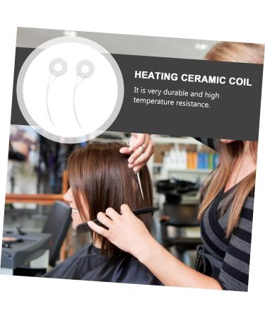 FOMIYES 4 Pcs Rollers Hair Curlers Hair Curling Iron Hair Rollers Tools for Mechanics Appliance Mechanical Heating Ceramic Coil Hairdressing Machine Part Hot Rings for Hair Styling Tool 9.5X2.5CMx2pcs Whitex2pcs - Buy Online on GoSupps.com