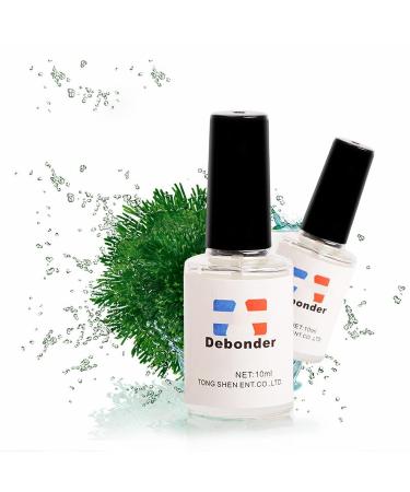 10ml Eyelash Extension Makeup Remover Gel - Fast Action No Burn Glue Cleaner for False Lashes - Gel Removal Clips Included - One Size - Buy Online on GoSupps.com