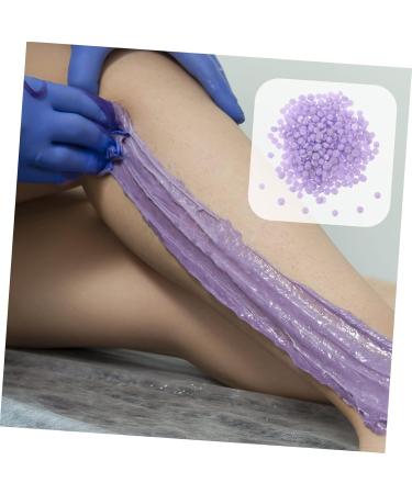 Minkissy 3 Packs Hard Wax Beans for Hair Removal - Violet Beeswax Pearls for Smooth Skin - Buy Online on GoSupps.com