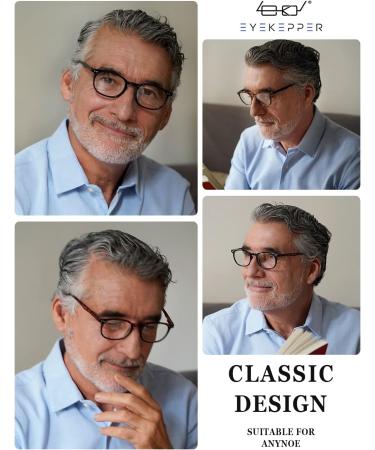 Eyekepper Vintage UV Protection Computer Reading Glasses - Tortoise-Red 1.75 Diopters |Fashionable Optical Blue Light Blockers for Eye Strain Relief - Buy Online on GoSupps.com