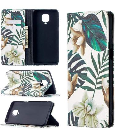 Miagon Wallet Folio Flip PU Leather Case for Xiaomi Redmi Note 9 Pro Creative Painted Design Full-Body Protective Cover Card Holder Kickstand Magnetic Leaf Flower Xiaomi Redmi Note 9 Pro Leaf Flower - Buy Online on GoSupps.com