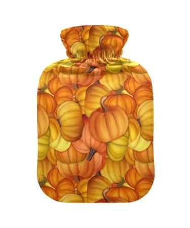 Autumn Funny Fresh Pumpkin Heat bottle with reference heat bottles for pain relief heat bottle water bag heating bottles for heat and cold therapy 1l