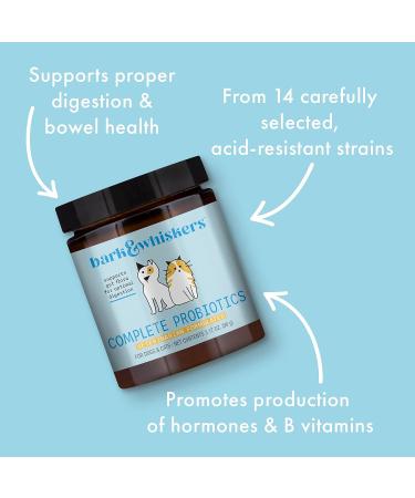 Dr. Mercola Complete Probiotics for Cats & Dogs â€“ 3.17 oz (90g) | Digestive Health Supplement - Buy Online on GoSupps.com