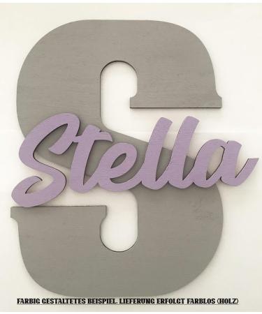 Custom Name Wooden Letters | Personalized Nursery & Door Decor for Kids - Buy Online on GoSupps.com